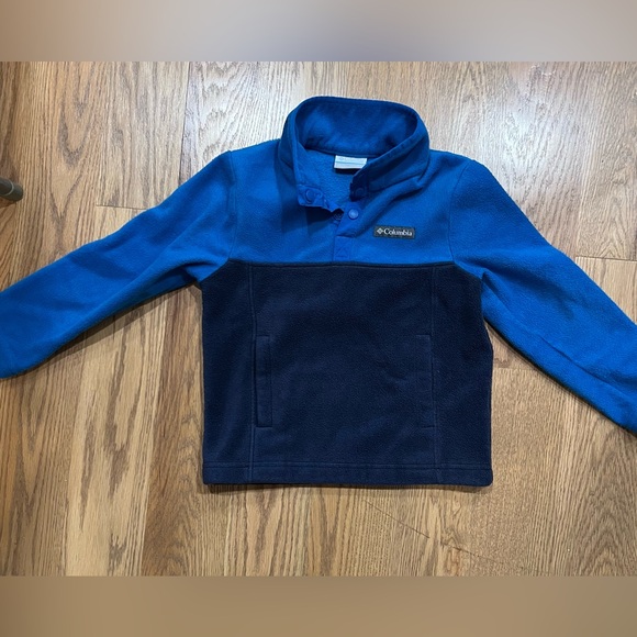 Blue Columbia fleece pullover - Picture 2 of 6